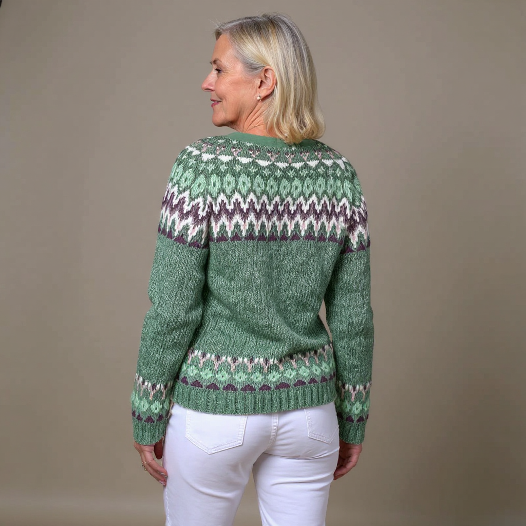 Delilah | Chaqueta de punto vintage islandesa