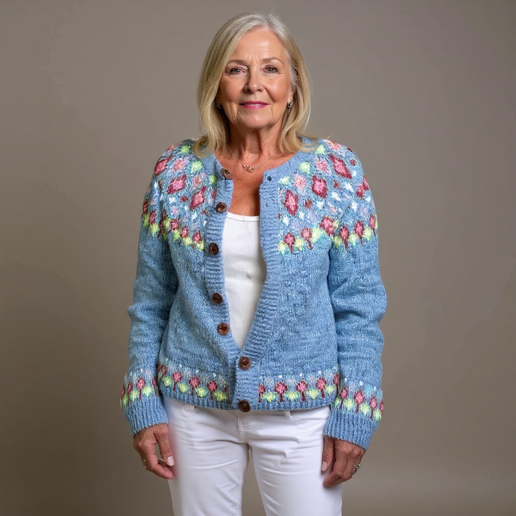Quinnie | Chaqueta de punto vintage islandesa