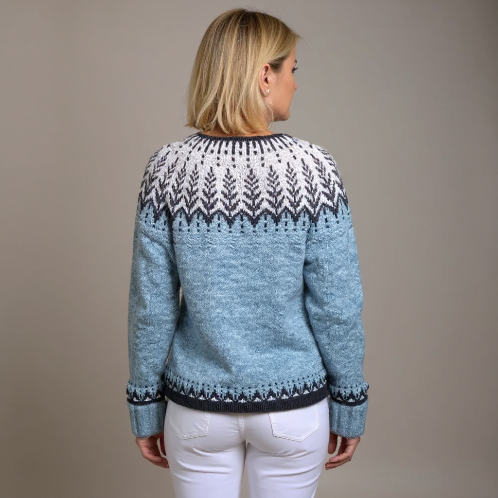 Clara | Chaqueta de punto vintage islandesa