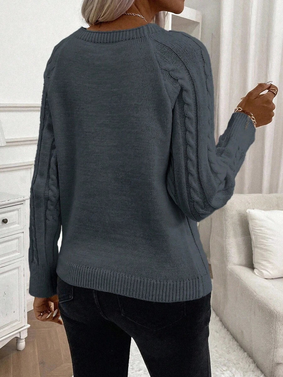 Clara | Jersey de Punto con Botones para Damas