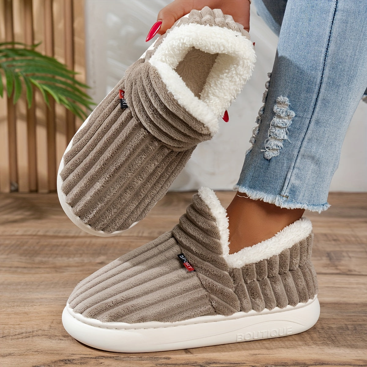 Nubéa | Zapatillas de Casa de Peluche