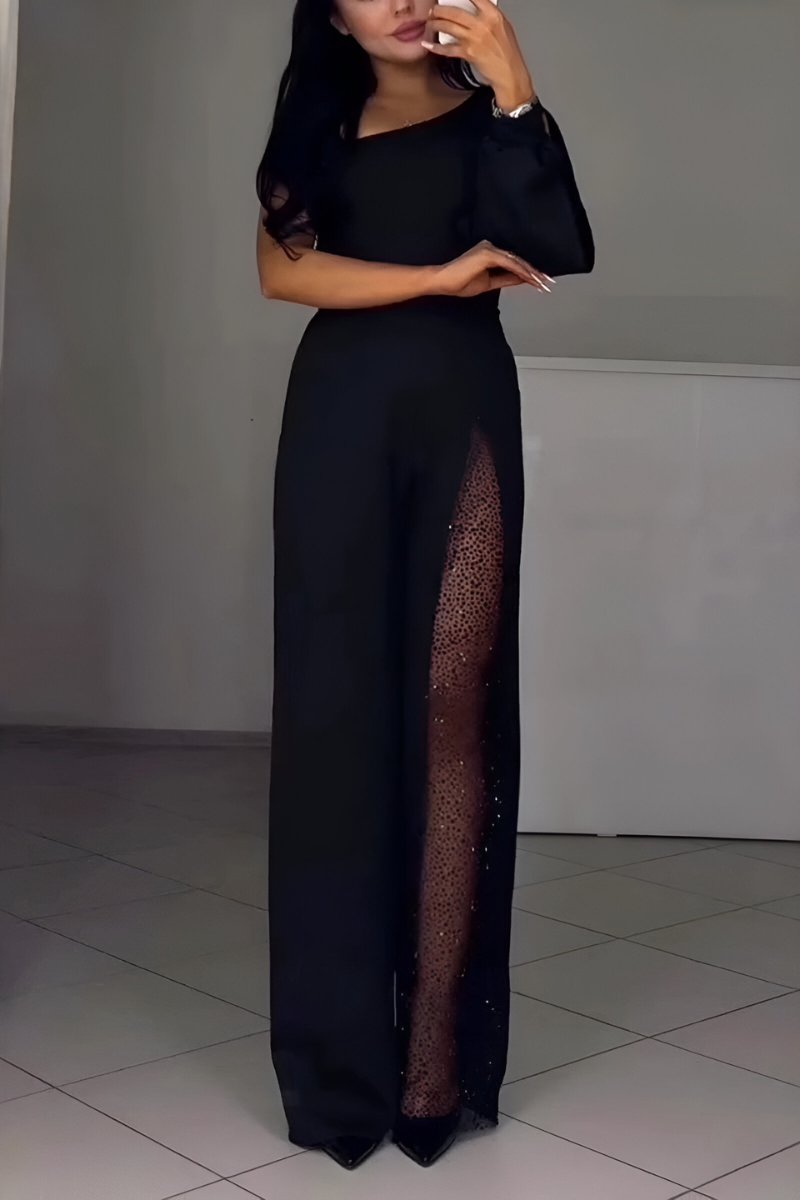 Ines™ | Mono moderno con piernas anchas