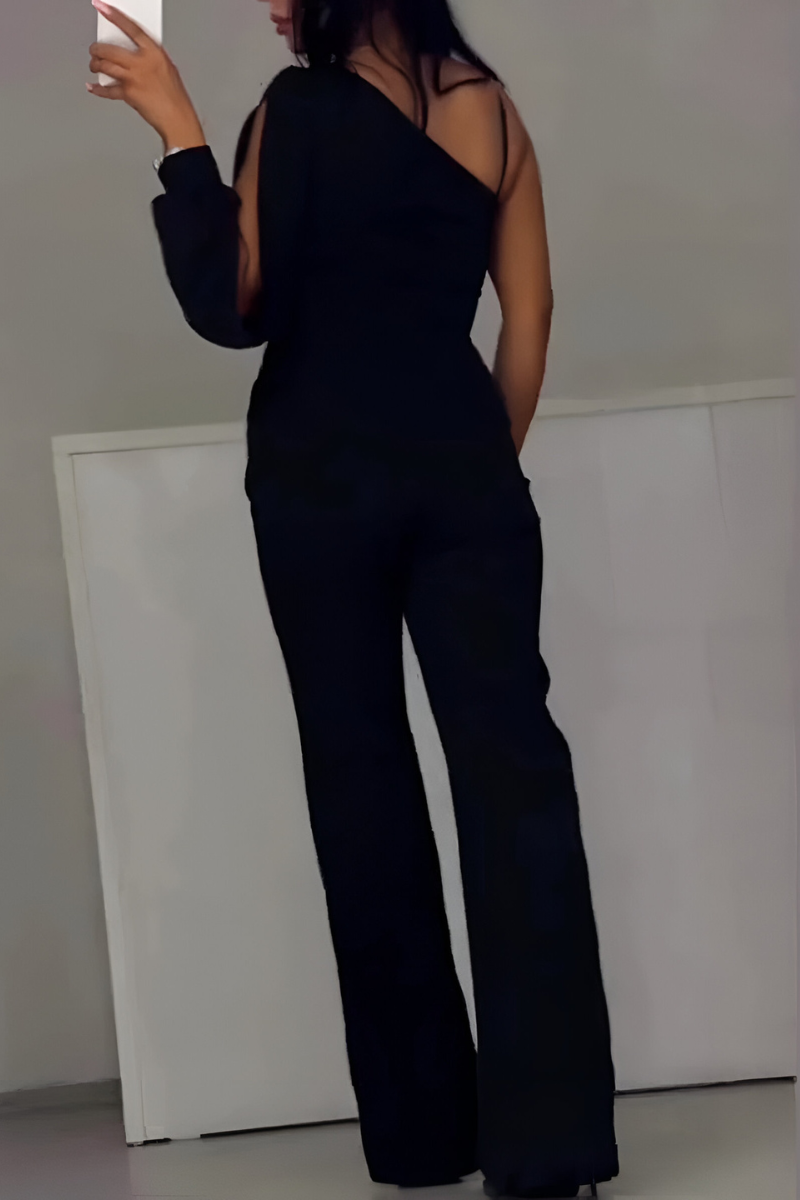Ines™ | Mono moderno con piernas anchas