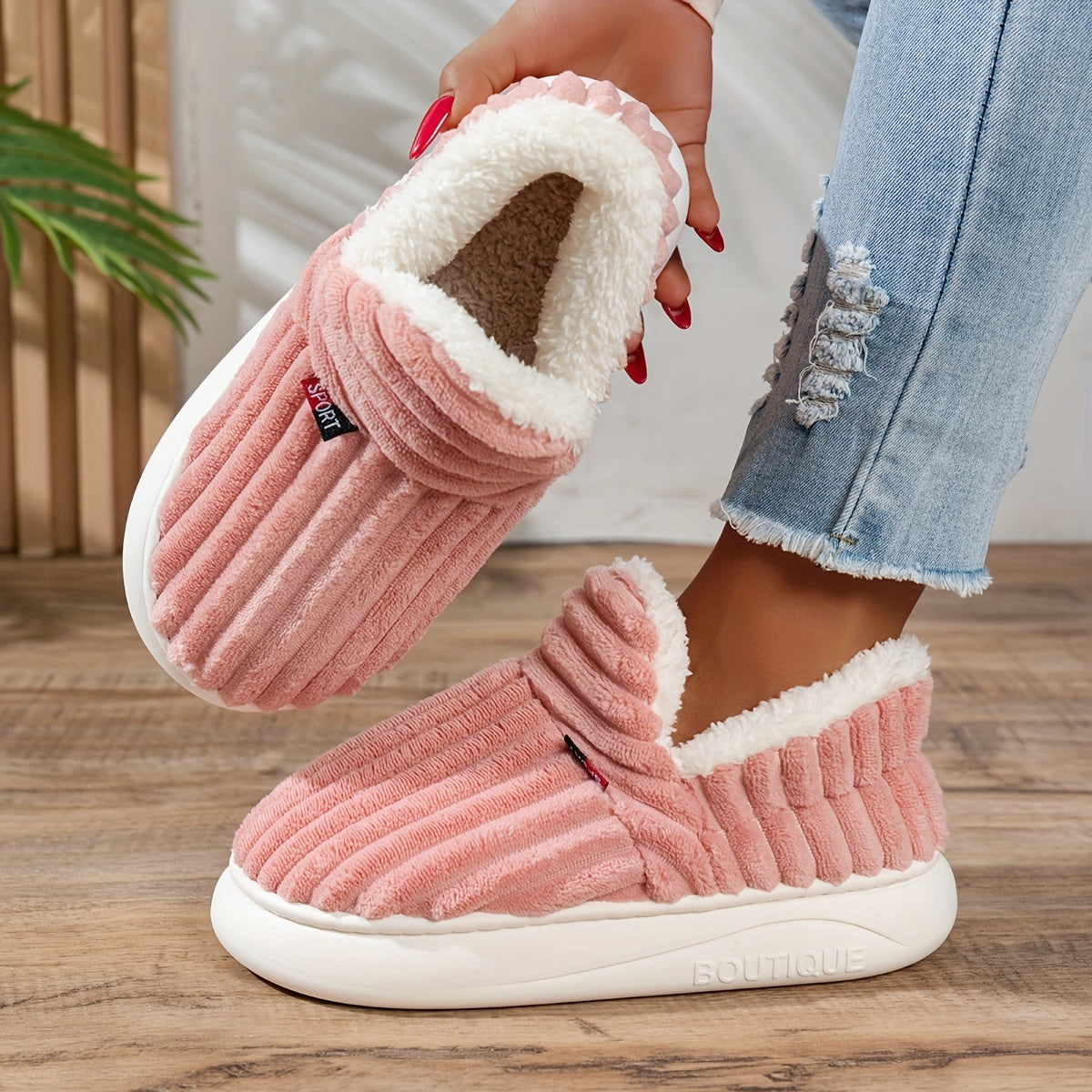 Nubéa | Zapatillas de Casa de Peluche