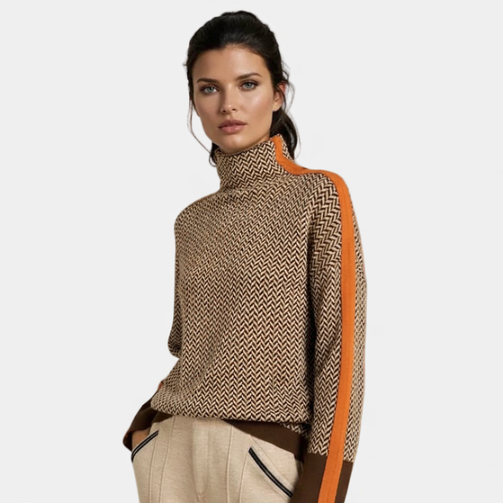 Siena | Suéter de Cuello Alto Luxe