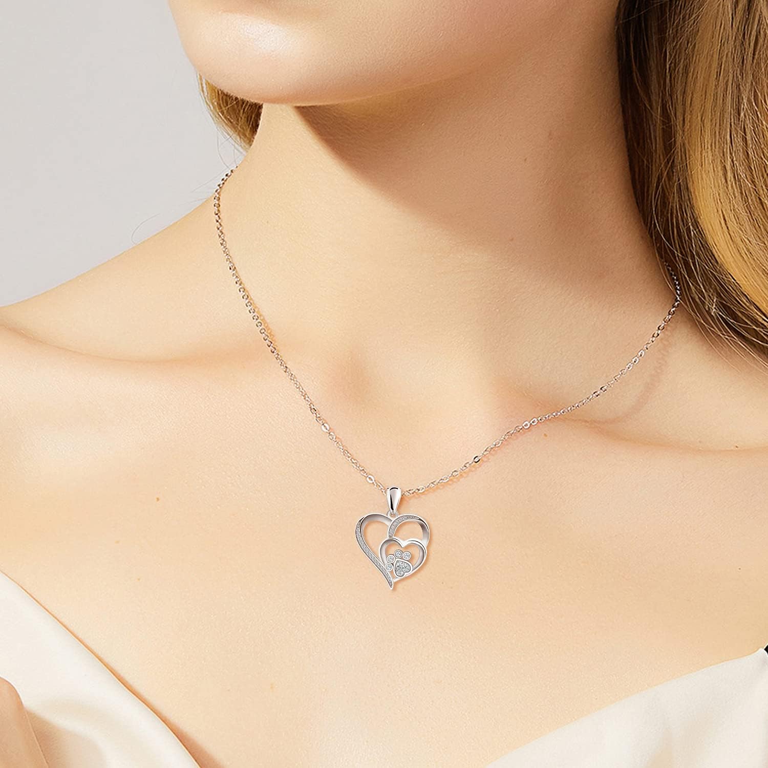 Corazón Pata Eterna | Collar Amor Infinito para Mascotas