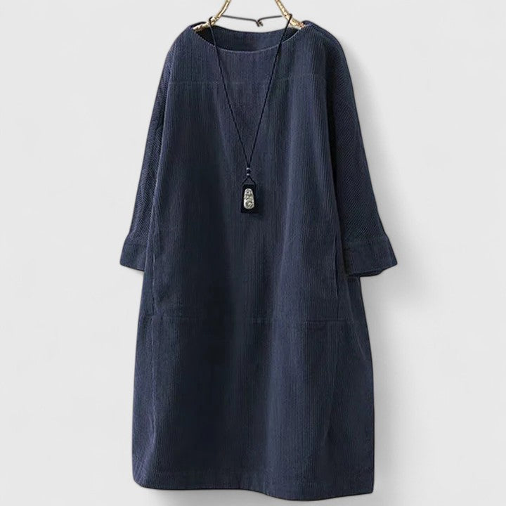 Catalina | Vestido midi cómodo