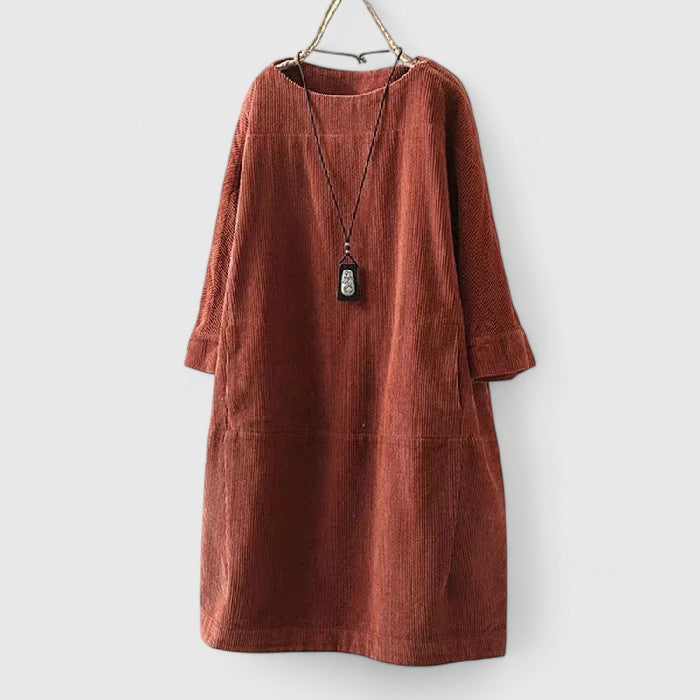 Catalina | Vestido midi cómodo