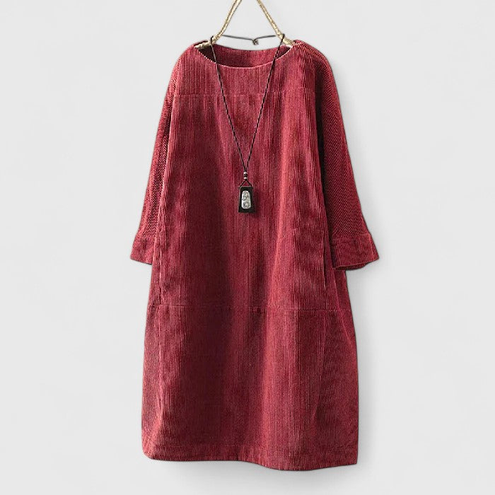 Catalina | Vestido midi cómodo