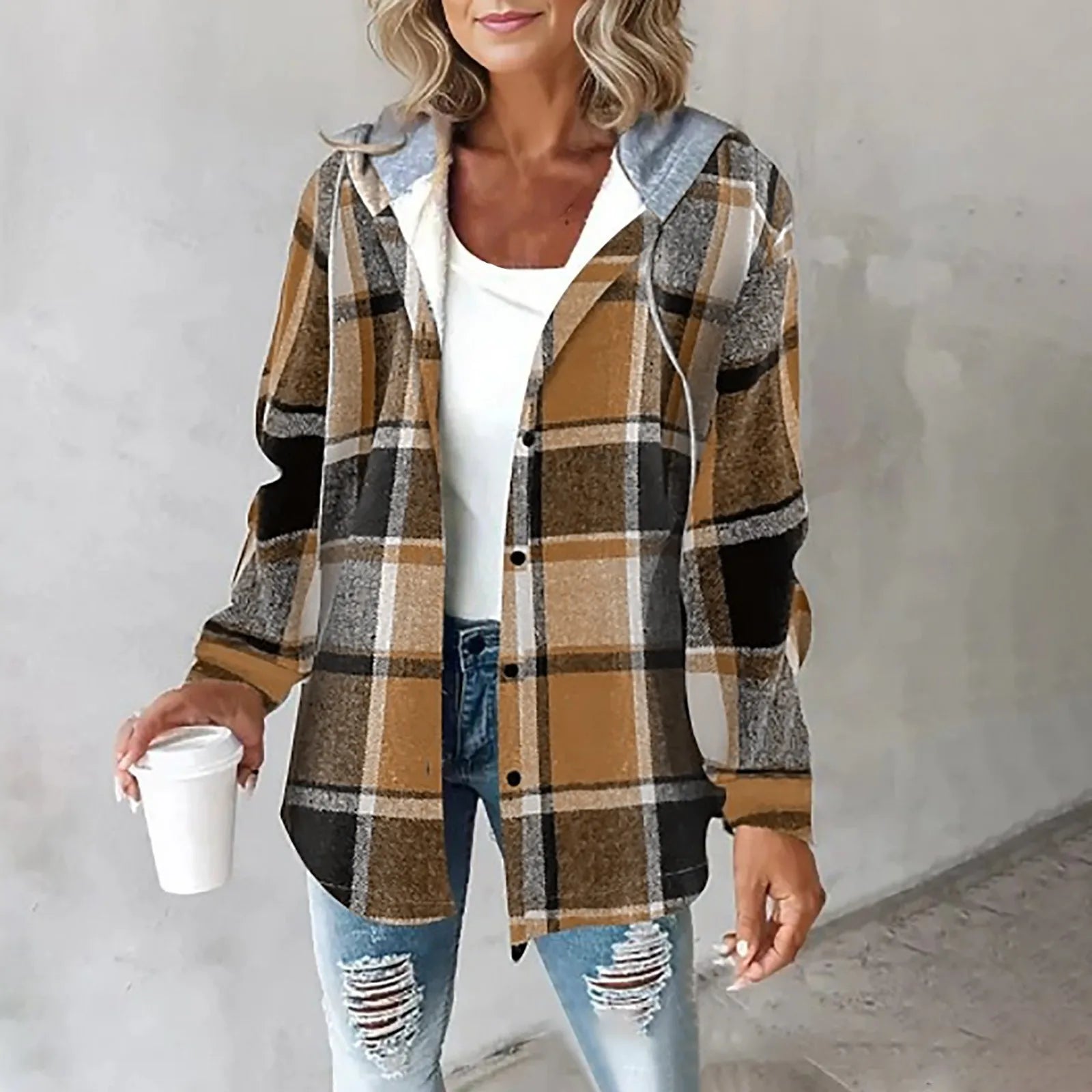 Samira | Chaqueta de Otoño Suave y Cálida