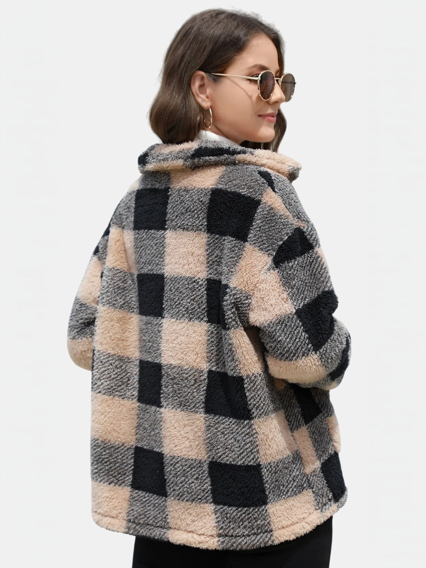 Sofía | Chaqueta de felpa cálida