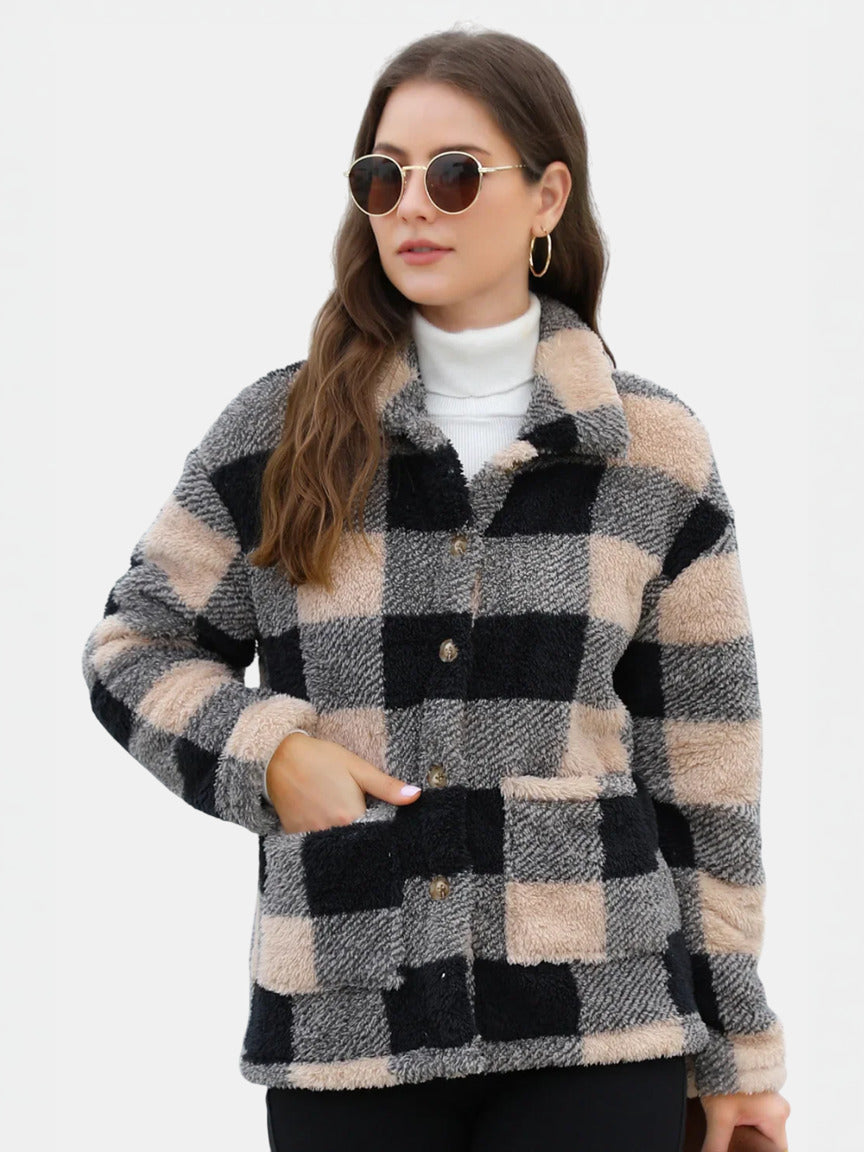 Sofía | Chaqueta de felpa cálida