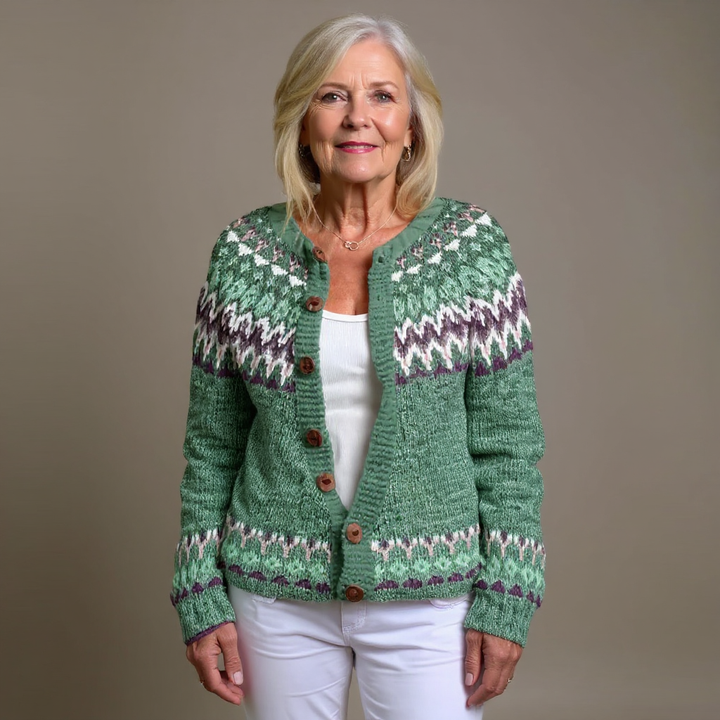 Delilah | Chaqueta de punto vintage islandesa