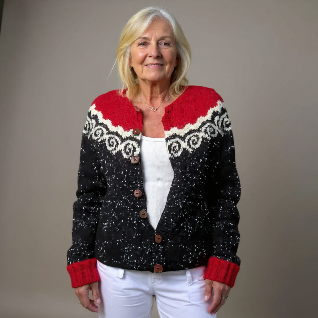 Taylor | Chaqueta de punto vintage islandesa