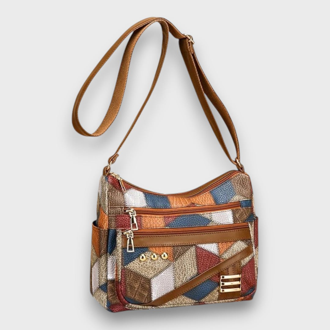 Miresta | Bolso de Hombro Patchwork
