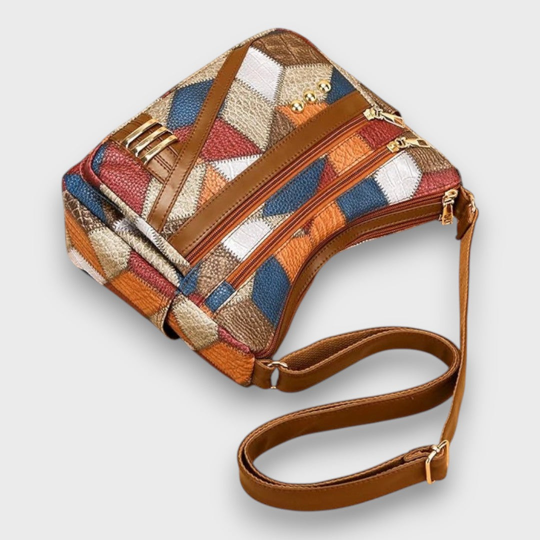 Miresta | Bolso de Hombro Patchwork