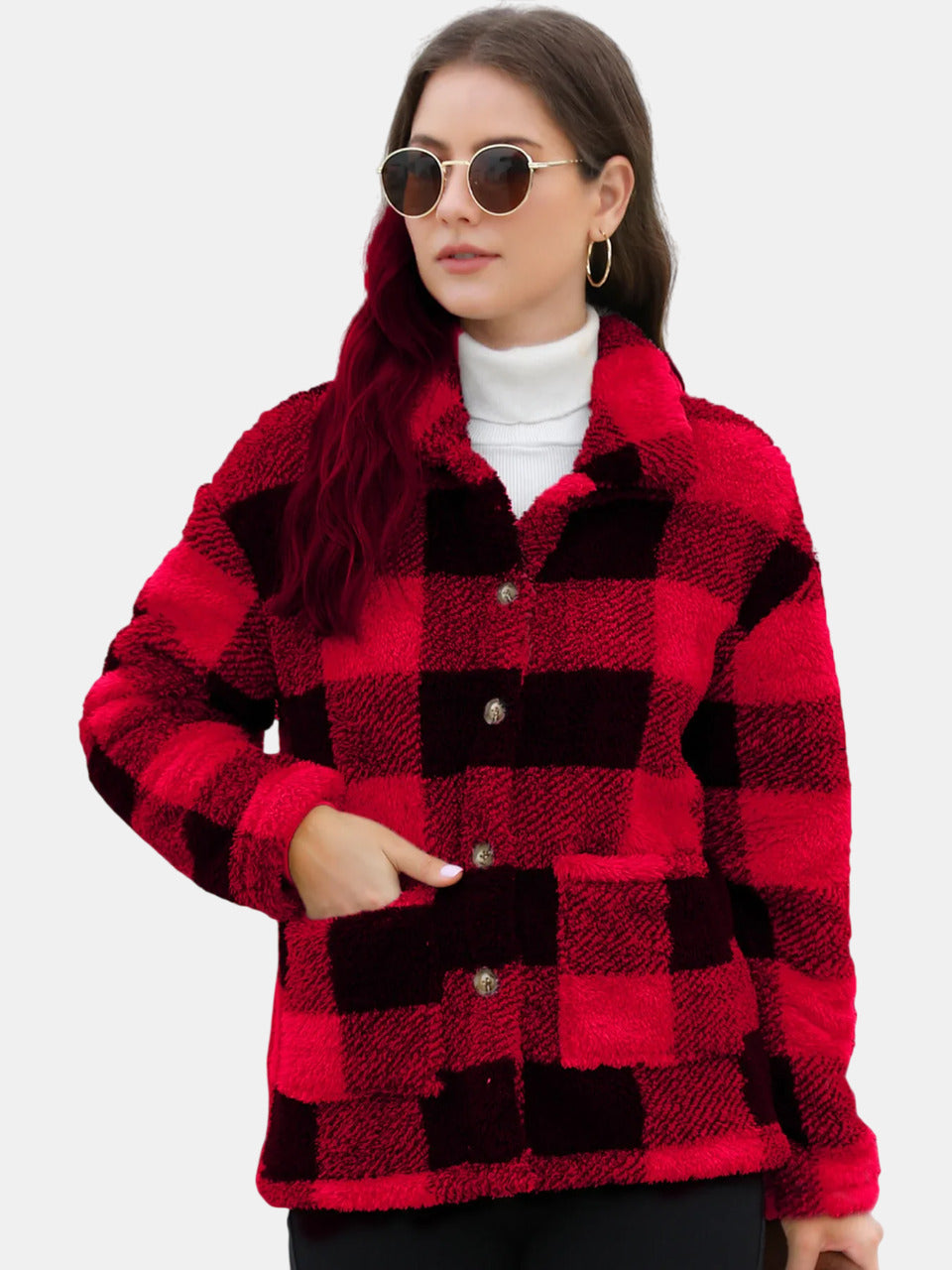 Sofía | Chaqueta de felpa cálida